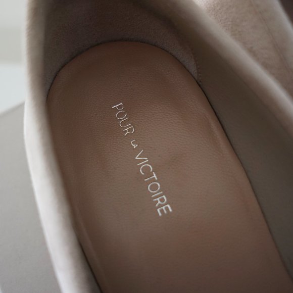 Pour La Victoire Tenlyks Loafers Size 7.5 in Jasmine Kid Suede - Picture 6 of 13